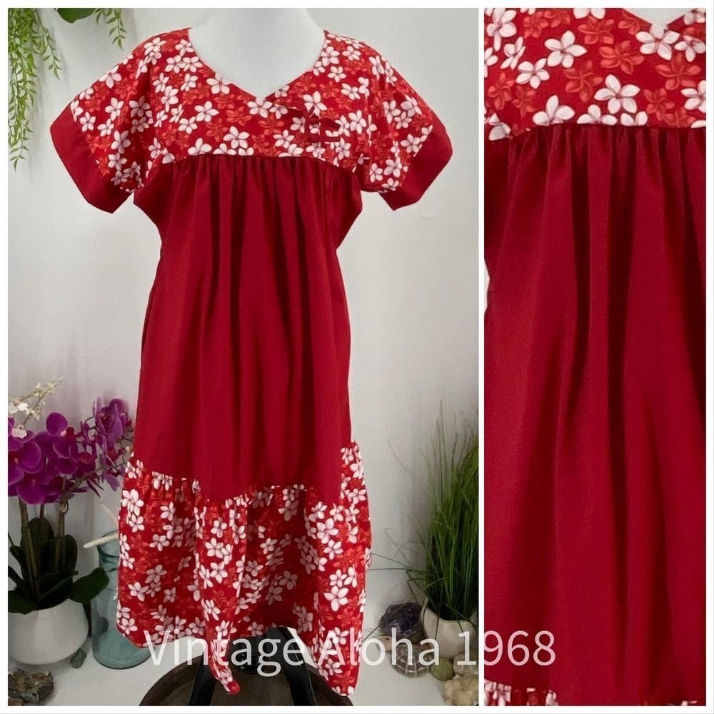 Good Times Hawaiian Muumuu like Bete Liberty House Hawaii T&L RM dress mu’u